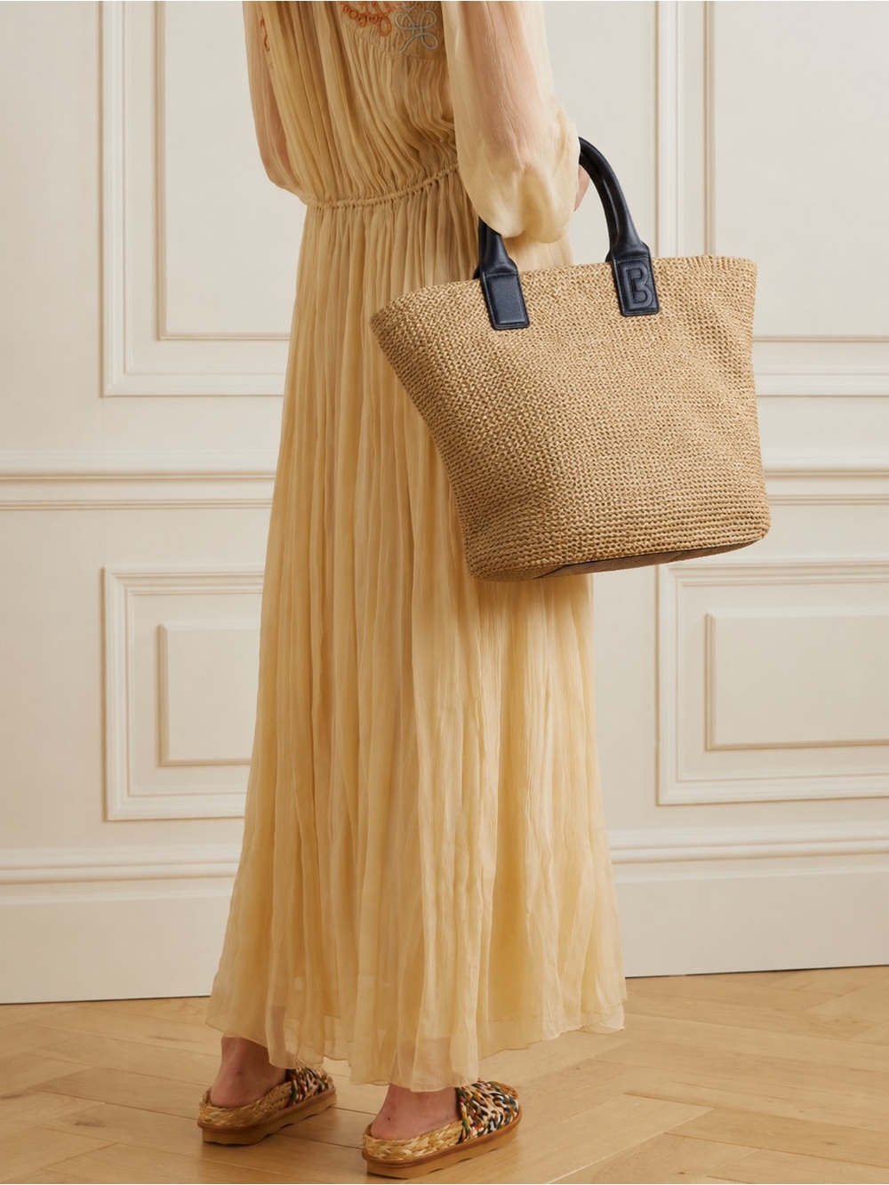 Brooks Brothers Raffia Tote 2017 Collection